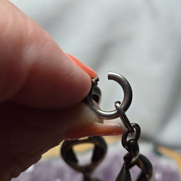 Elegant Sterling Silver Link Bracelet - Picture 3 of 5